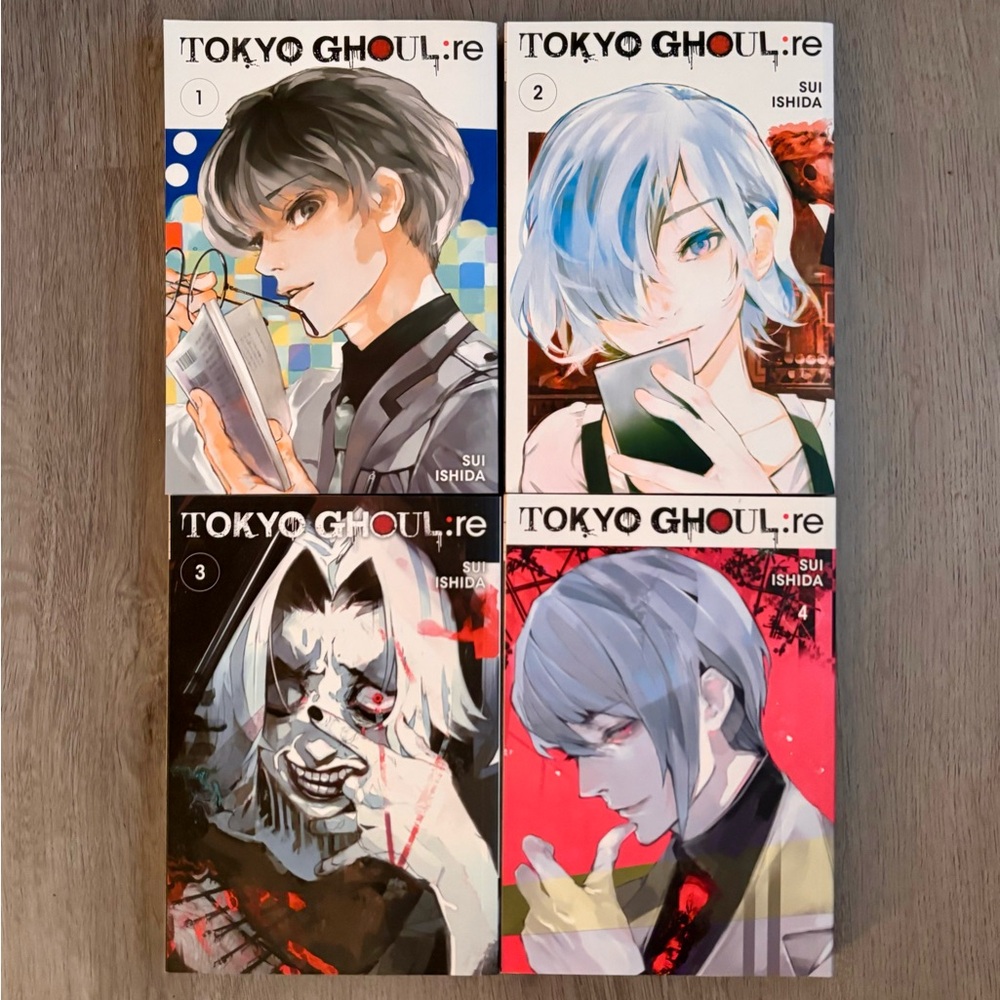 Tokyo Ghoul :re Manga Volumes 1-4 NEW books